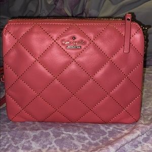 Kate spade peach shoulder bag